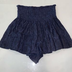 KOCH Erica skirt blue snakeskin size XS